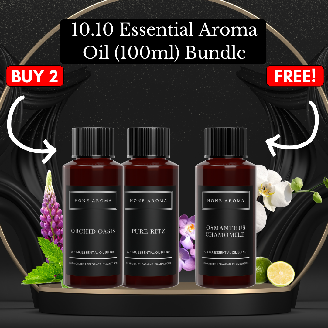 *10.10⚡Flash Bundle* Buy 2 Get 1 Free 100ml Essential Aroma Oil