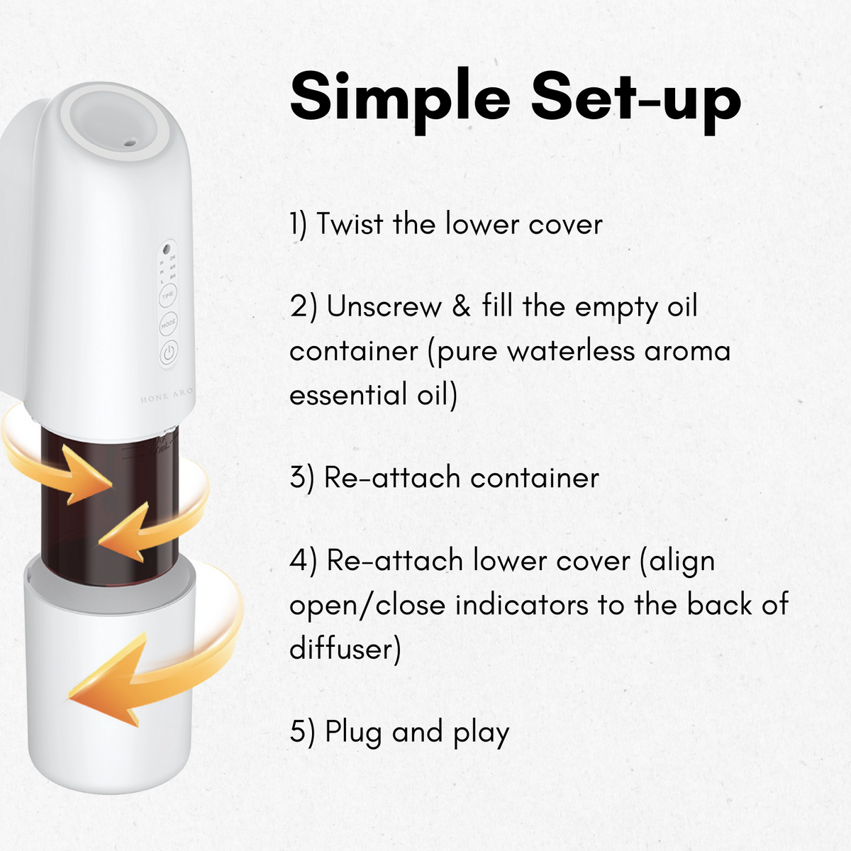 *FLASH SALE* Pillar Diffuser Mini™ (FREE 50ml Enchanted Mist)