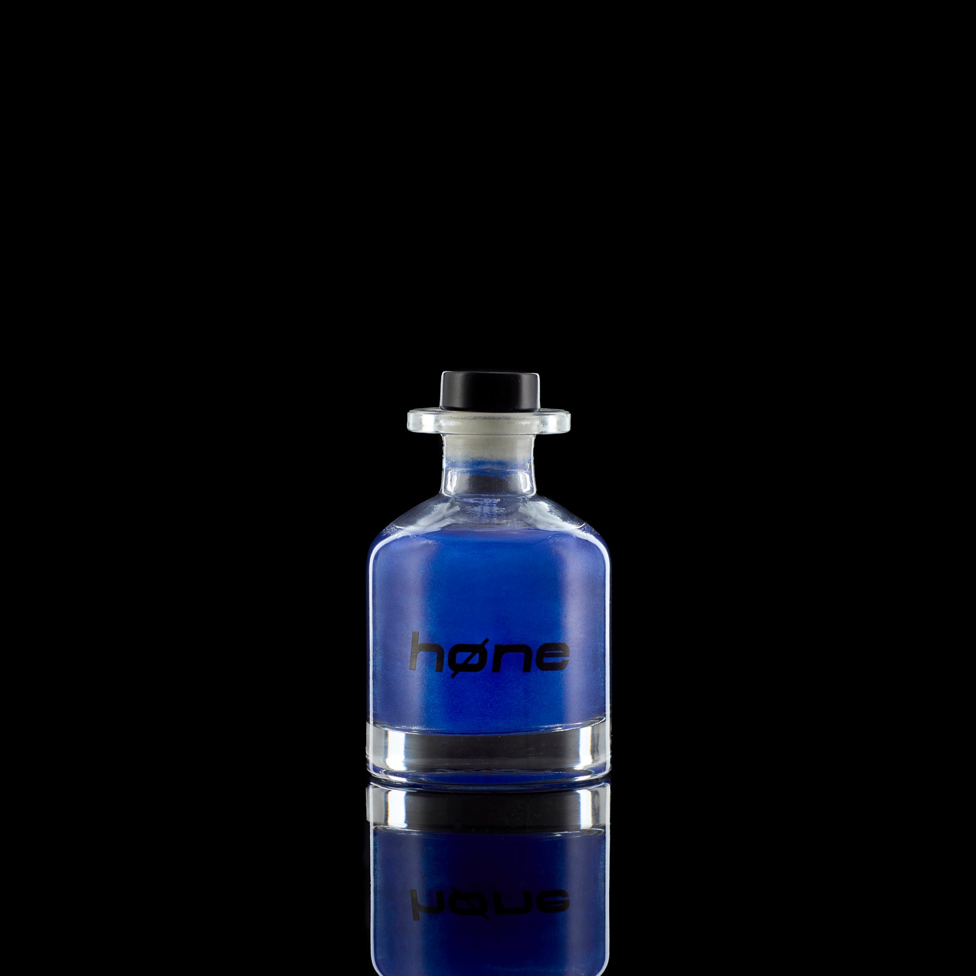 premium glitter reed diffuser in navy blue