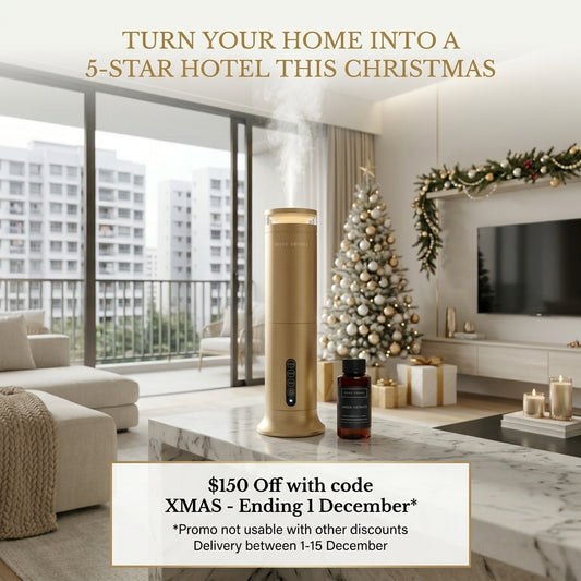 *Limited Edition* Pillar Scent Diffuser™ Christmas Gold (15 December Delivery)