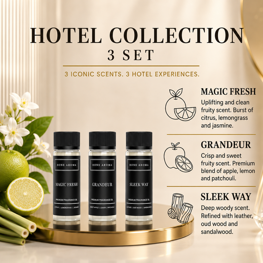 Hotel Collection Set Premium Essential Aroma Oil