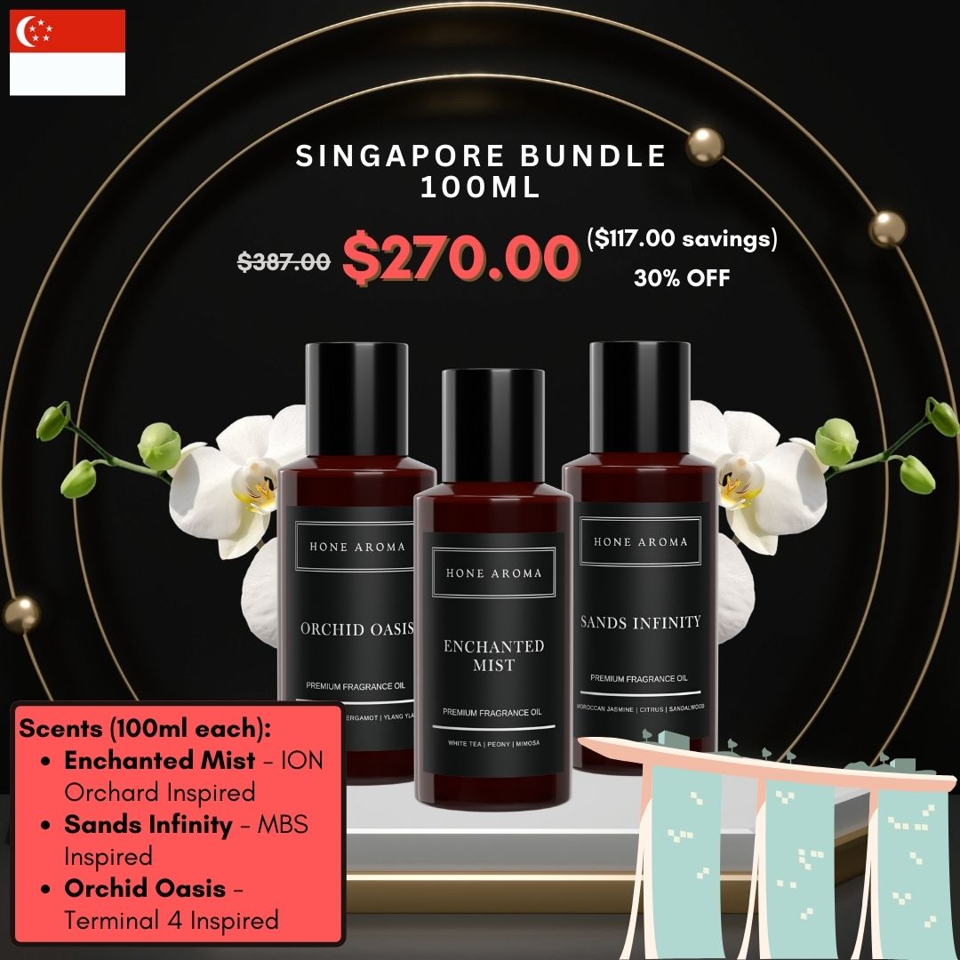 Singapore Collection Set Premium Concentrate Aroma Oil