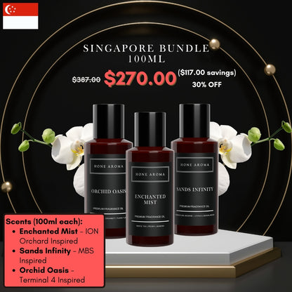 Singapore Collection Set Premium Concentrate Aroma Oil
