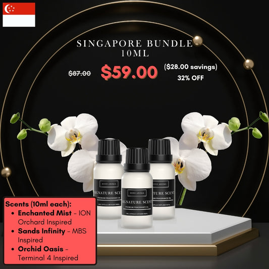 Singapore Collection Set Premium Concentrate Aroma Oil