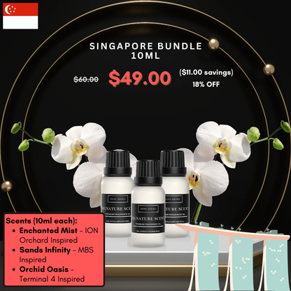 Singapore collection set premium concentrate aroma oil