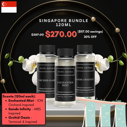 Singapore Collection Set Premium Concentrate Aroma Oil