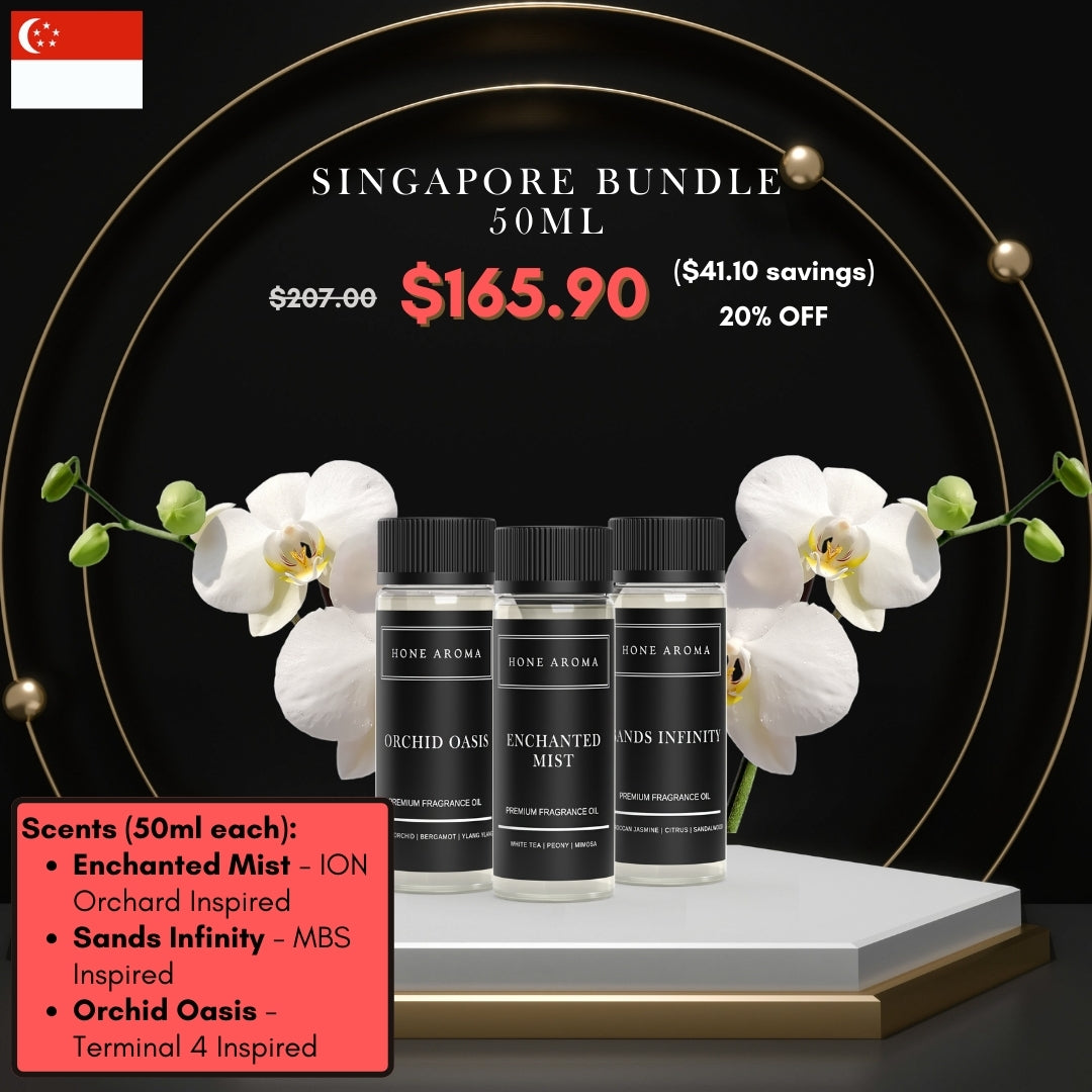 Singapore Collection Set Premium Concentrate Aroma Oil