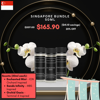 Singapore Collection Set Premium Concentrate Aroma Oil